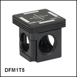 30 mm Cage-Compatible, Kinematic Beamsplitter Cube Insert and Base