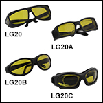 Laser Safety Glasses: 45% Visible Light Transmission