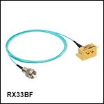 33 GHz Multimode Amplified Photoreceiver Module