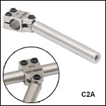 ER Rod Swivel Coupler for 30 mm and 60 mm Cage Systems