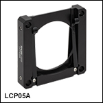 Filter Mount for 2in (50.8 mm) Square Optics, Cage Compatible