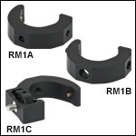Slip-On Clamps for Ø1in (Ø25.0 mm) Posts