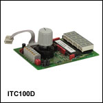 Front and Display for OEM Laser Diode & Temperature Controllers