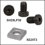 Low-Profile Channel Screws and T-Nuts for 66 mm Rails