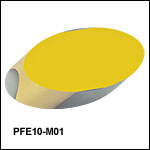 Protected Gold-Coated Elliptical Mirrors