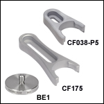 Base Adapters and Clamping Forks for Ø1/2in Post Holders and Ø1in Posts