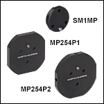 Ø1in Off-Axis Parabolic Mirror Mount and Mounting Adapters