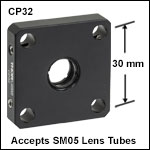 SM05-Threaded Cage Plate
