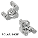 Ø1in Polaris Low-Distortion Kinematic Mount, 3 Adjusters