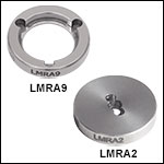 Stainless Steel Mounting Adapters: Small Optics to Ø1/2in Mount