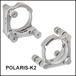 Polaris<sup>®</sup> Ø2in Kinematic Mirror Mount, 3 Adjusters
