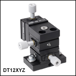 Three-Axis Miniature Dovetail Translation Stage