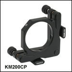 Ø2in Kinematic Mirror Mount with Post-Centered Front Plate