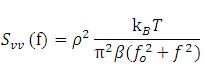 PSD Roll-off Equation