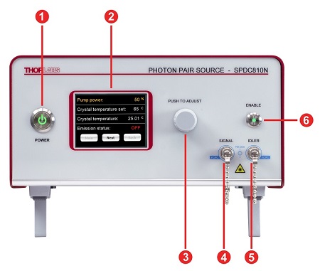 SPDC810 Electrical Connections