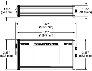 Drawing of the TOF1550