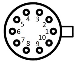 10 Pin Laser Diode Socket