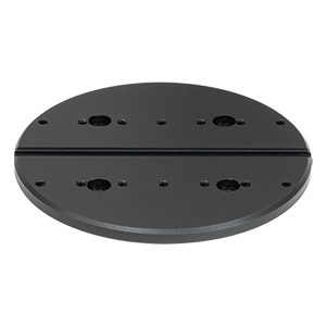 NR360SP4 - Adapter Plate for HDR50 and DDR100 Stages, 3 mm Alignment Groove, 6-32 Taps
