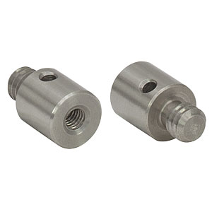 AS4M25E - Adapter with Internal M4 x 0.7 Threads and External 1/4in-20 Threaded Stud