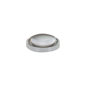 AL108-A - Ø10 mm S-LAH64 Aspheric Lens, f=8 mm, NA=0.55, ARC: 350-700 nm