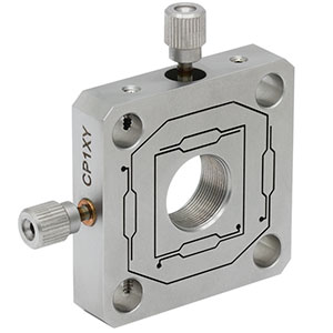 CP1XY - 30 mm Cage XY Flexure Adjustment Plate 