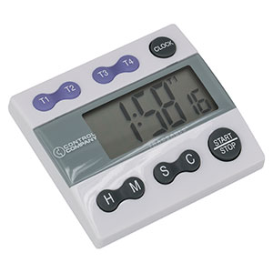 CDLT4 - 4-Channel Digital Lab Timer and Stopwatch