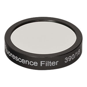 MF390-18 - BFP Excitation Filter, CWL = 390 nm, BW = 18 nm