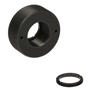 SM1AD13 - Externally SM1-Threaded Adapter for Ø13 mm Optic, 0.40in Thick