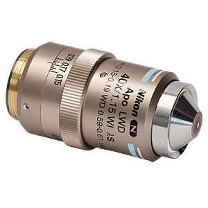 N40XLWD-NIR - 40X Nikon CFI APO LWD NIR Objective, 1.15 NA, 0.59 - 0.61 mm WD