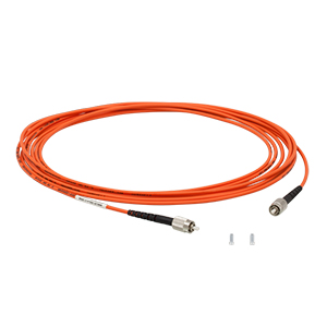 M69L05 - Ø300 µm, 0.39 NA, Low OH, FC/PC-FC/PC Fiber Patch Cable, 5 m Long