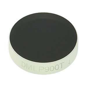 DMLP900T - Ø1/2" Longpass Dichroic Mirror, 900 nm Cut-On