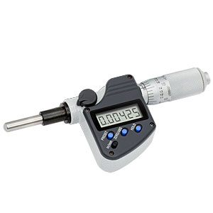 DM713 - 1in Travel Micrometer Head, Digital Readout, Spherical Spindle Tip