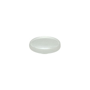 LA4327 - f = 75.3 mm, Ø1/2in UV Fused Silica Plano-Convex Lens, Uncoated