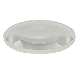 LB4821 - f = 100.0 mm, Ø2in UV Fused Silica Bi-Convex Lens, Uncoated 