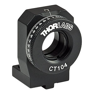 CT104 - Rotation Mount for Ø1/2in Optics to Use with CT1A(/M), CT1P(/M), or MS Stages