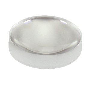 LB1494-B - N-BK7 Bi-Convex Lens, Ø9.0 mm, f = 12.0 mm, ARC: 650 - 1050 nm