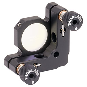 KM100-E01 - Kinematic Mirror Mount for Ø1in Optics with UV Laser Quality Mirror