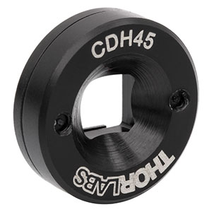 CDH45 - Ø1/2in Adapter for 4.5 mm x 4.5 mm Unmounted Square Optics