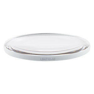 LB4710-AB - f = 300 mm, Ø2in UV Fused Silica Bi-Convex Lens, AR Coating: 400 - 1100 nm