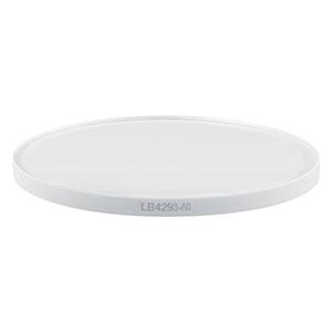 LB4293-AB - f = 1000 mm, Ø2in UV Fused Silica Bi-Convex Lens, AR Coating: 400 - 1100 nm