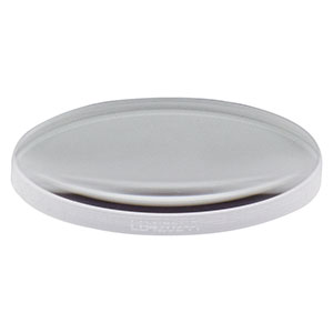 LB4282-A - f = 200 mm, Ø1in UV Fused Silica Bi-Convex Lens, AR Coating: 350 - 700 nm