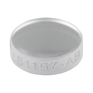 LB1157-AB - N-BK7 Bi-Convex Lens, Ø6.0 mm, f = 10 mm, AR Coated: 400 - 1100 nm