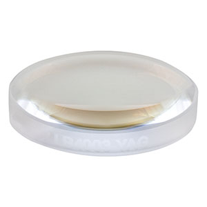 LB4003-YAG - f = 30 mm, Ø1/2in UV Fused Silica Bi-Convex Lens, 532 / 1064 nm V-Coat