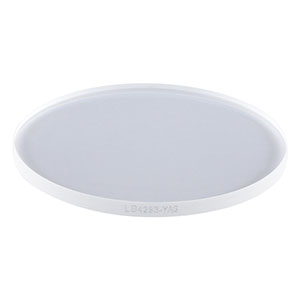 LB4293-YAG - f = 1000 mm, Ø2in UV Fused Silica Bi-Convex Lens, 532 / 1064 nm V-Coat