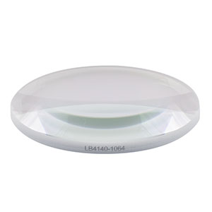 LB4140-1064 - f = 150 mm, Ø2in UV Fused Silica Bi-Convex Lens, 1064 nm V-Coat