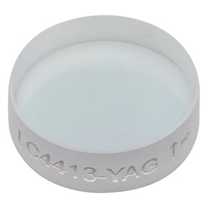 LC4413-YAG - f = -75 mm, Ø1/2in UV Fused Silica Plano-Concave Lens, 532 / 1064 nm V-Coating