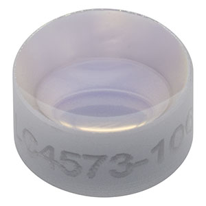 LC4573-1064 - f = -10 mm, Ø6 mm UV Fused Silica Plano-Concave Lens, 1064 nm V-Coating