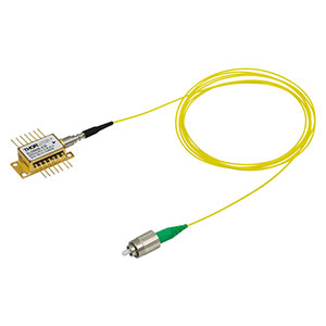 SLD880S-A25 - 25 mW SLD, CWL = 880 nm, 40 nm 3 dB BW, Butterfly Pkg., SM Fiber, FC/APC