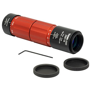 ZBE1B - 0.5X - 2.5X Achromatic Zoom Beam Expander, AR Coated: 650 - 1050 nm