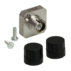 ADAFCPM1 - FC/PC to FC/PC or FC/APC to FC/APC Mating Sleeve, Wide Precision Key (2.2 mm), Square Flange